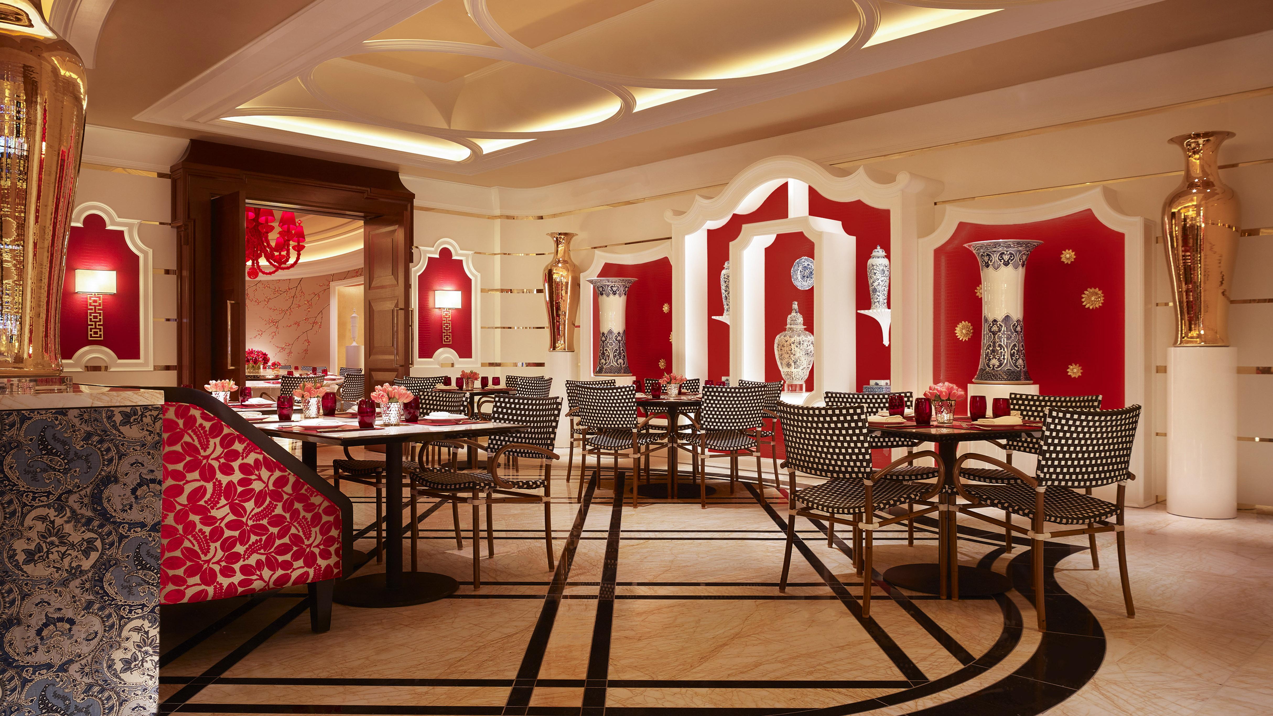 Encore Boston Harbor Everett Exterior foto The interior of the restaurant