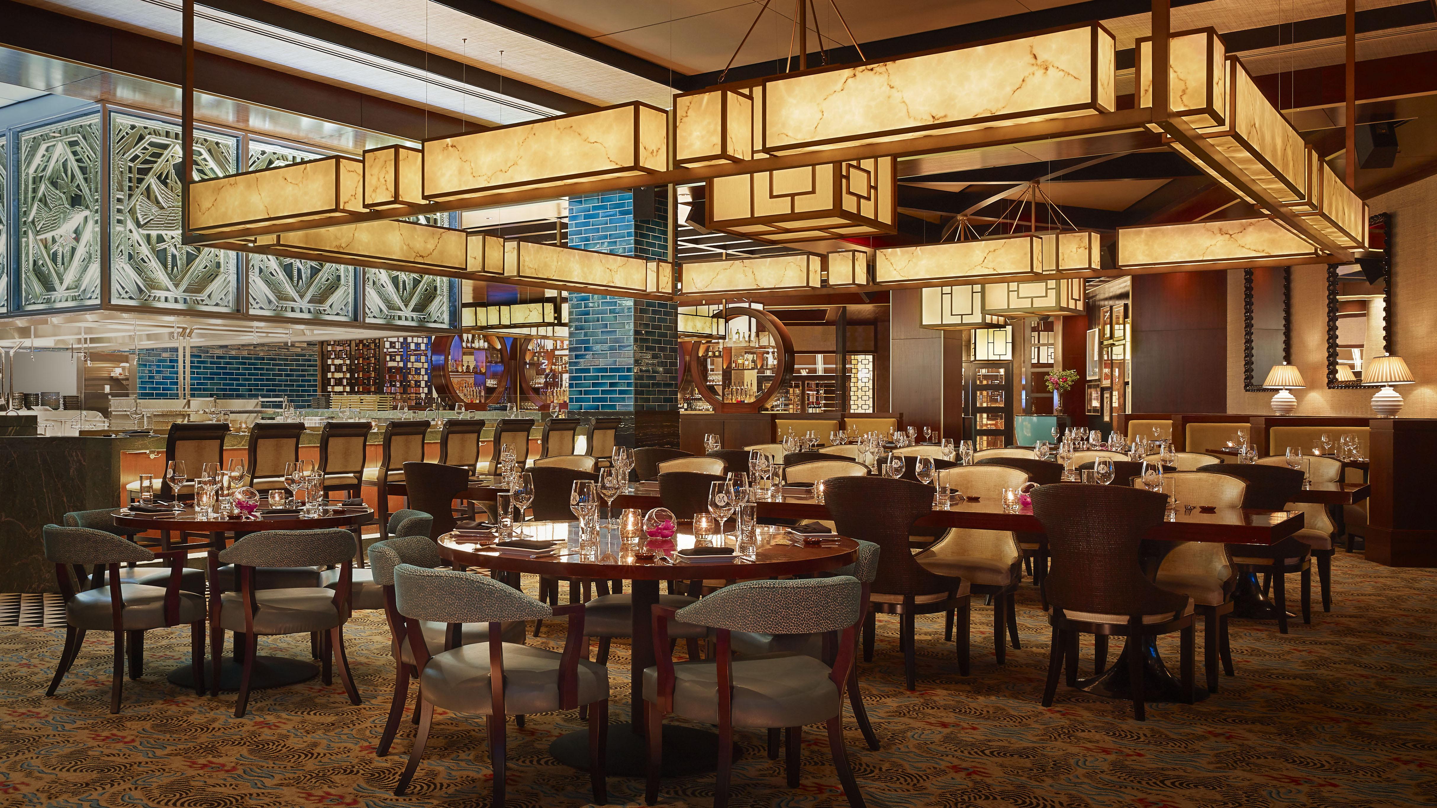 Encore Boston Harbor Everett Exterior foto Interior of the restaurant