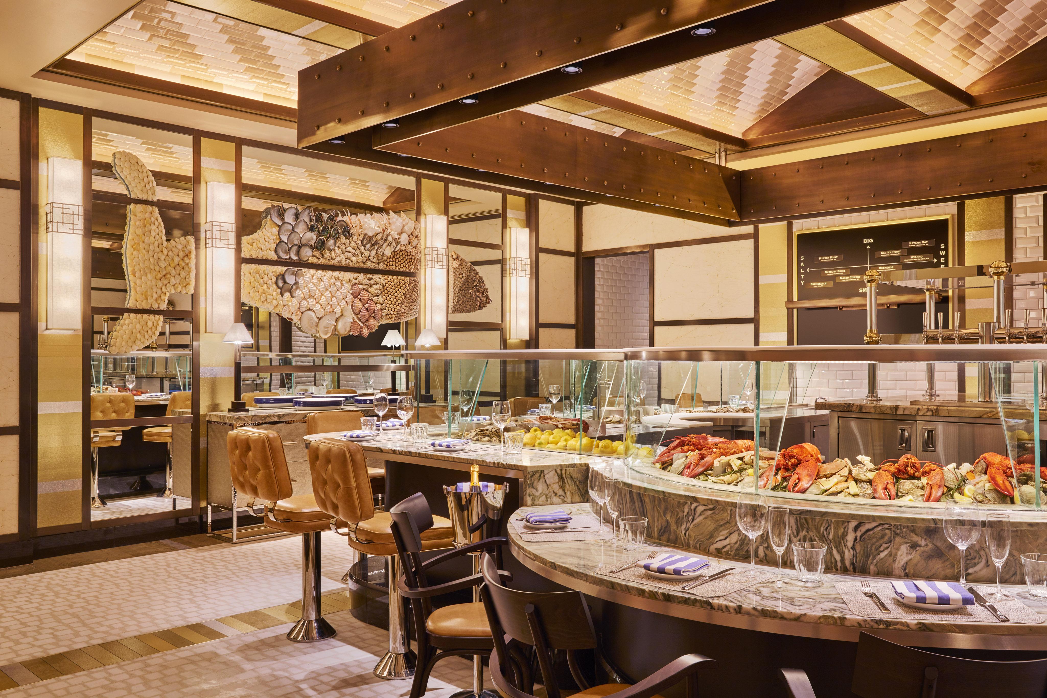 Encore Boston Harbor Everett Exterior foto The buffet at Wynn
